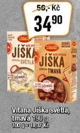 TEMPO Vitana Jiška světlá, tmavá nabídka