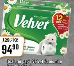TEMPO Toaletní papír Velvet Camomile nabídka