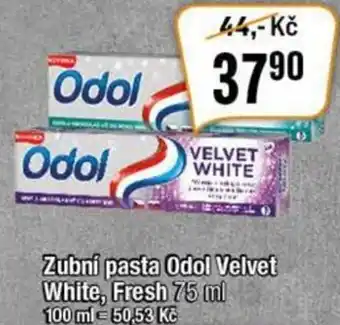 TEMPO Zubní pasta Odol Velvet White, Fresh nabídka