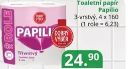 Potraviny CZ Toaletní papír Papilio nabídka
