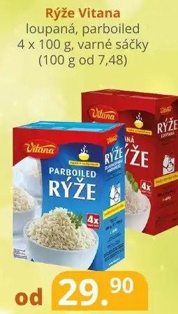Potraviny CZ Rýže Vitana loupaná, parboiled nabídka