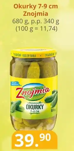 Okurky 7-9 cm Znojmia
