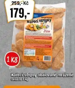 TEMPO Kuřecí stripsy obalované mražené nabídka