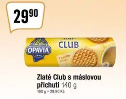 Zlaté Club s máslovou příchutí 140 g