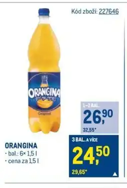 Makro ORANGINA nabídka