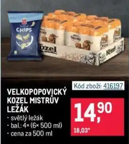 Makro VELKOPOPOVICKÝ KOZEL MISTRŮV LEŽÁK nabídka