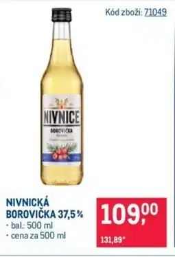 Makro NIVNICKÁ BOROVIČKA 37,5% nabídka