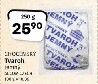 Coop CHOCEŇSKÝ Tvaroh nabídka