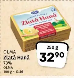 Coop OLMA Zlatá Haná nabídka