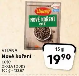 Coop VITANA Nové koření nabídka