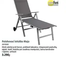 Bauhaus Polohovací lehátko Maja nabídka