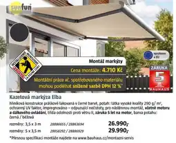 Bauhaus Kazetová markýza Elba nabídka