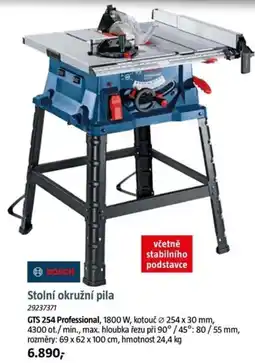 Bauhaus Stolní okružní pila nabídka