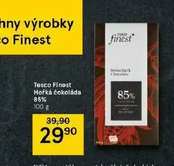 Tesco Hořká čokoláda nabídka