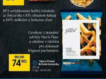 Tesco Britské hranolky nabídka
