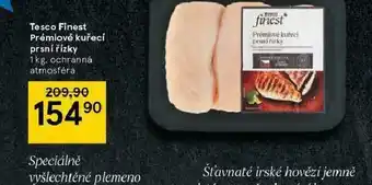 Tesco Prémiové kuřecí prsní řízky nabídka