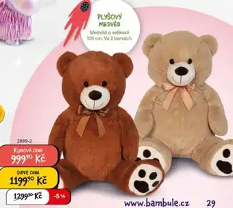 Bambule PLYŠOVÝ MEDVĚD nabídka