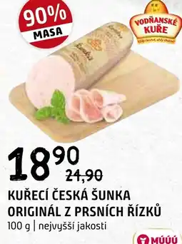 Terno KUŘECÍ ČESKÁ ŠUNKA ORIGINÁL Z PRSNÍCH ŘÍZKŮ nabídka