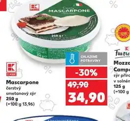 Kaufland Mascarpone nabídka