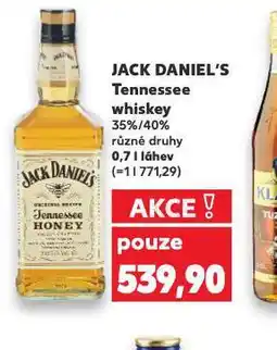Kaufland Jack daniel´s tennessee whiskey nabídka