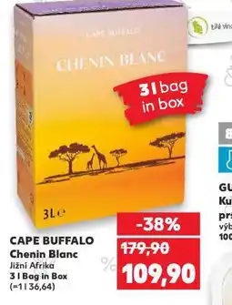 Kaufland Cape buffalo chenin blanc nabídka