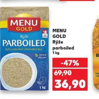 Kaufland Menu gold rýže parboiled nabídka