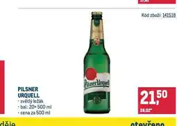 Makro Pivo pilsner urquell nabídka