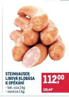 Makro Steinhauser libová klobása nabídka