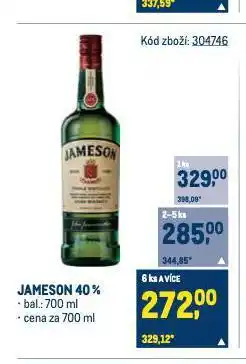 Makro Jameson nabídka