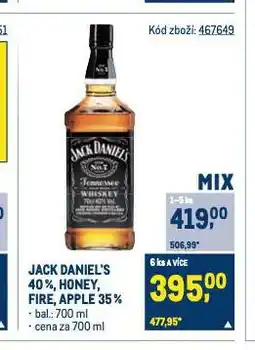 Makro Jack daniel's nabídka