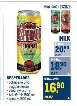 Makro Desperados nabídka