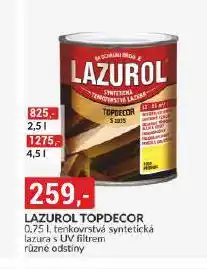 Baumax Lazurol topdecor nabídka