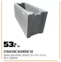 OBI ZTRACENÉ BEDNĚNÍ 20 nabídka