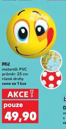 Kaufland Míč nabídka