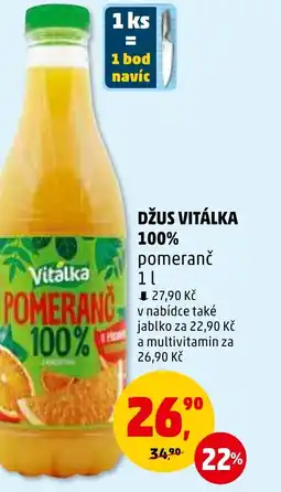 Penny Market DŽUS VITÁLKA 100% 1L nabídka