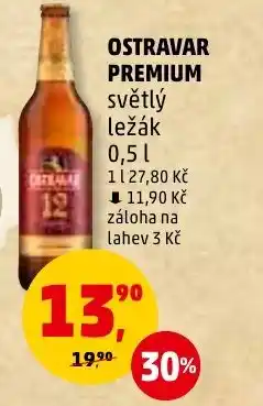 Penny Market OSTRAVAR PREMIUM 0.5L nabídka