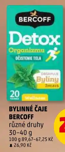 Penny Market BYLINNÉ ČAJE BERCOFF nabídka