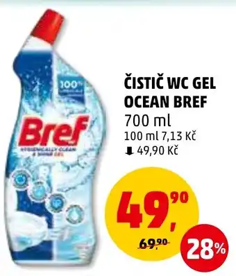 Penny Market ČISTIČ WC GEL OCEAN BREF nabídka