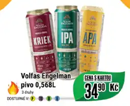 Tamda Foods Volfas Engelman pivo 0,568L nabídka