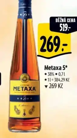 Albert Metaxa 5 nabídka