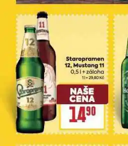 Billa Pivo mustang 11 nabídka