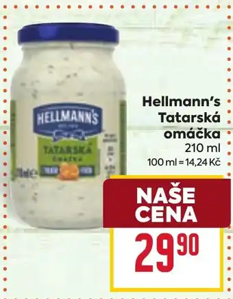 Billa Hellmann's Tatarská omáčka nabídka