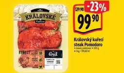 Albert Královský kuřecí steak pomodoro nabídka