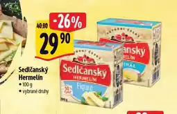 Albert Sedlčanský hermelín nabídka