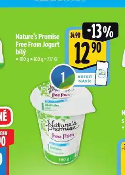 Albert Free from jogurt bílý nabídka
