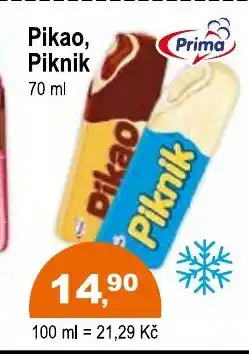 COOP DISKONT Pikao, Piknik nabídka