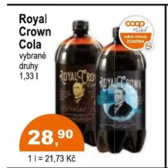 COOP DISKONT Royal Crown Cola nabídka