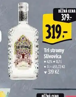 Albert Tri stromy slivovica nabídka