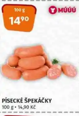 Coop PÍSECKÉ ŠPEKÁČKY nabídka