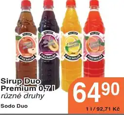 Coop hb Sirup Duo Premium 0,7L nabídka